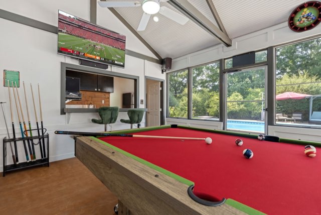 Pool Room w/ Kitchenette