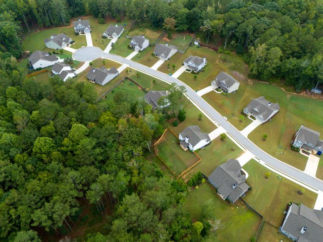 Sidewalk Lined Streets