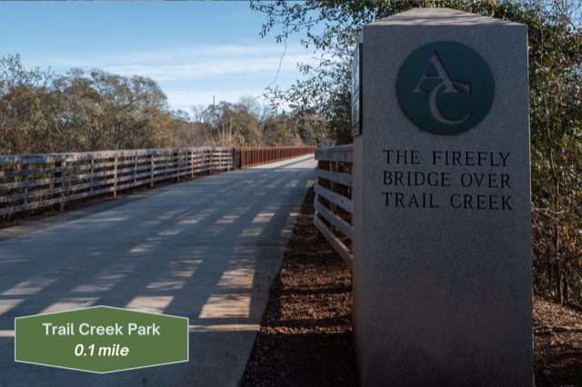 Just a short bike ride to downtown Winterville